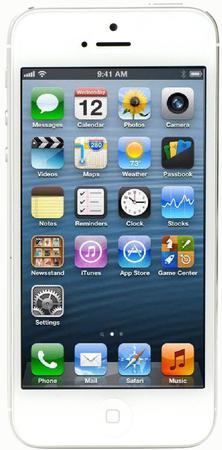 Смартфон Apple iPhone 5 32Gb White & Silver - Сасово
