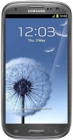 Смартфон Samsung Galaxy S3 GT-I9300 16Gb Titanium grey - Сасово